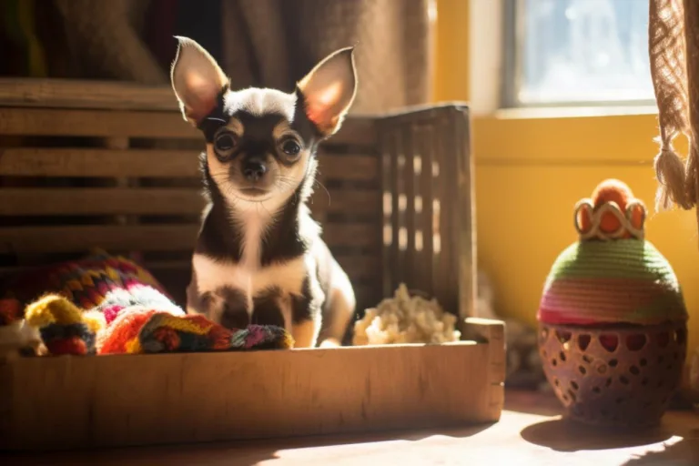 Chihuahua valp: en liten vän med stort hjärta