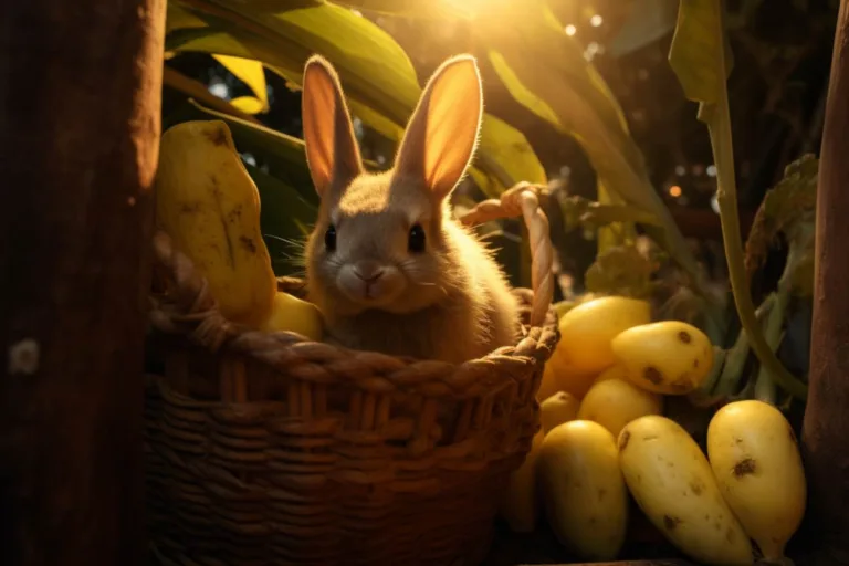 Kan kaniner äta banan?